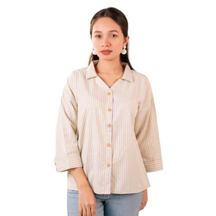 Shirt - Yellow Striped
